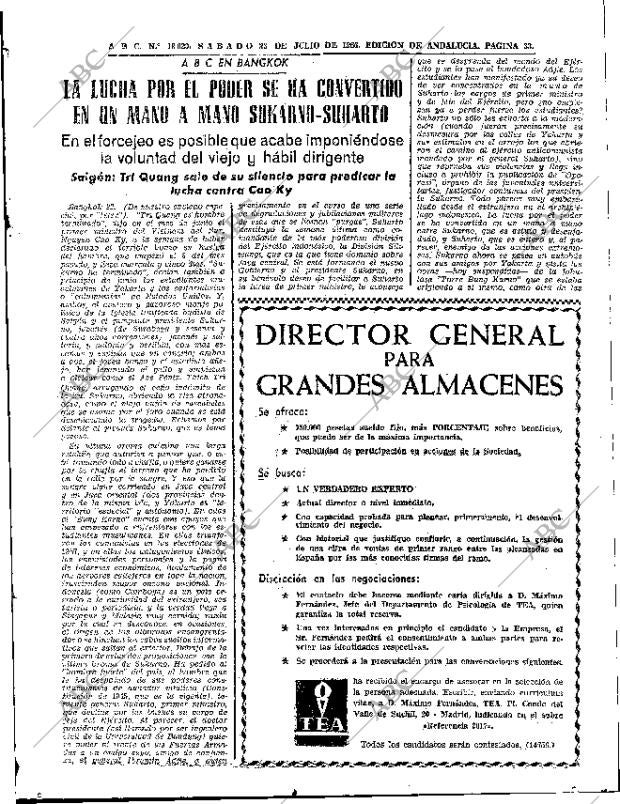 ABC SEVILLA 23-07-1966 página 33