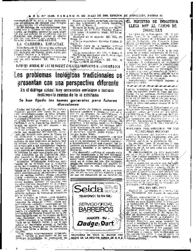 ABC SEVILLA 23-07-1966 página 40