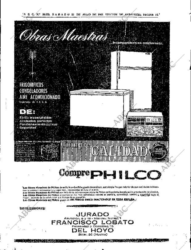 ABC SEVILLA 23-07-1966 página 44