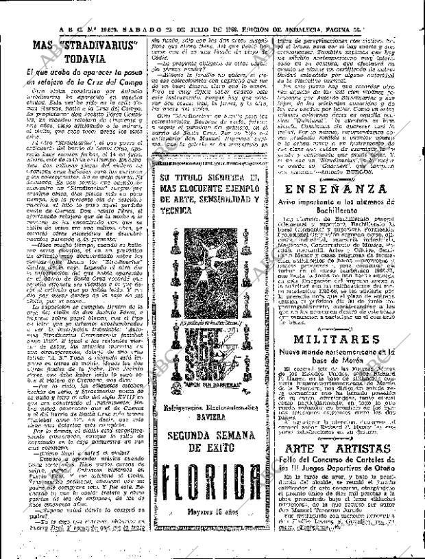 ABC SEVILLA 23-07-1966 página 56