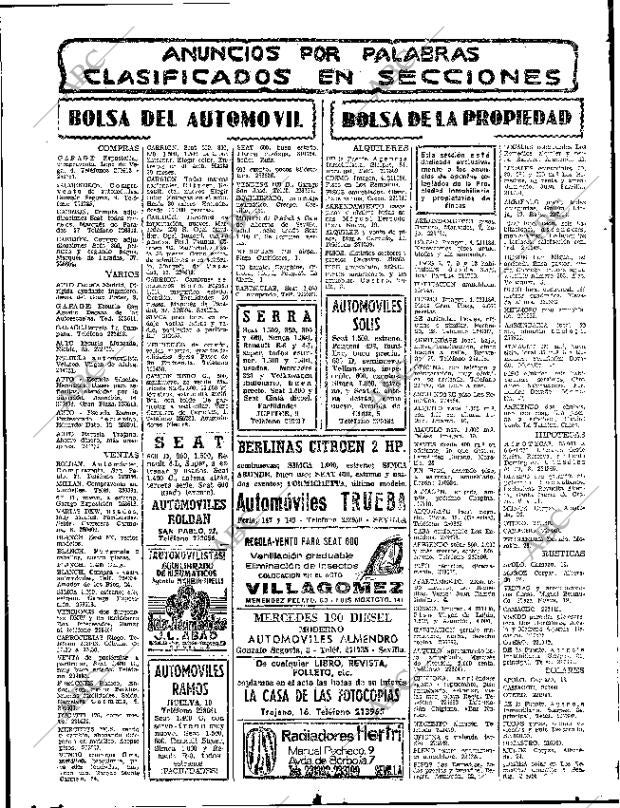 ABC SEVILLA 23-07-1966 página 66