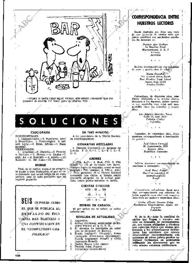 BLANCO Y NEGRO MADRID 23-07-1966 página 130