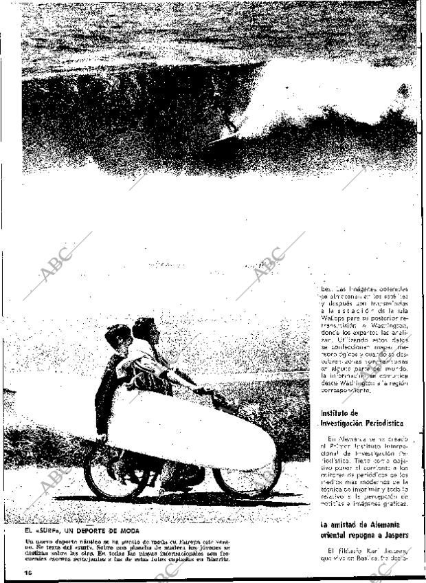 BLANCO Y NEGRO MADRID 23-07-1966 página 16
