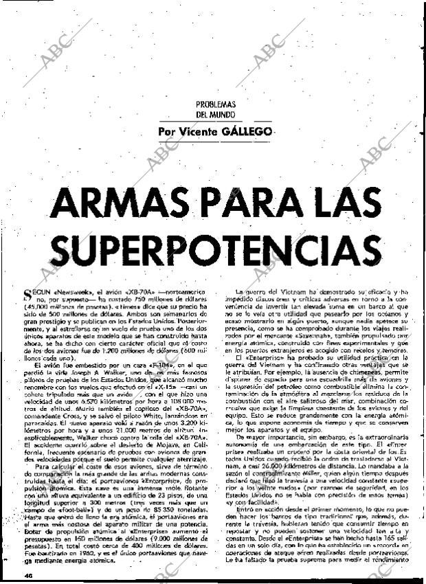 BLANCO Y NEGRO MADRID 23-07-1966 página 40