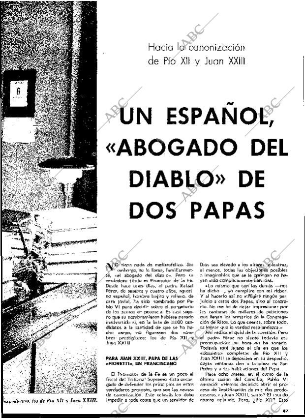 BLANCO Y NEGRO MADRID 23-07-1966 página 47