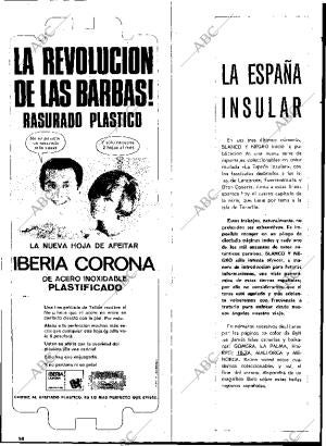 BLANCO Y NEGRO MADRID 23-07-1966 página 58