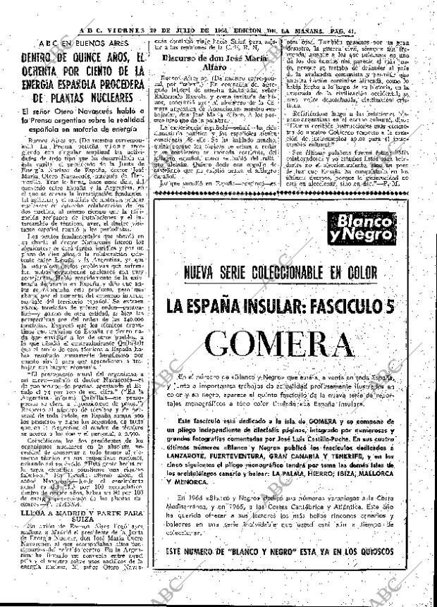 ABC MADRID 29-07-1966 página 41
