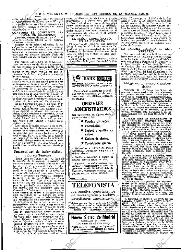 ABC MADRID 29-07-1966 página 46