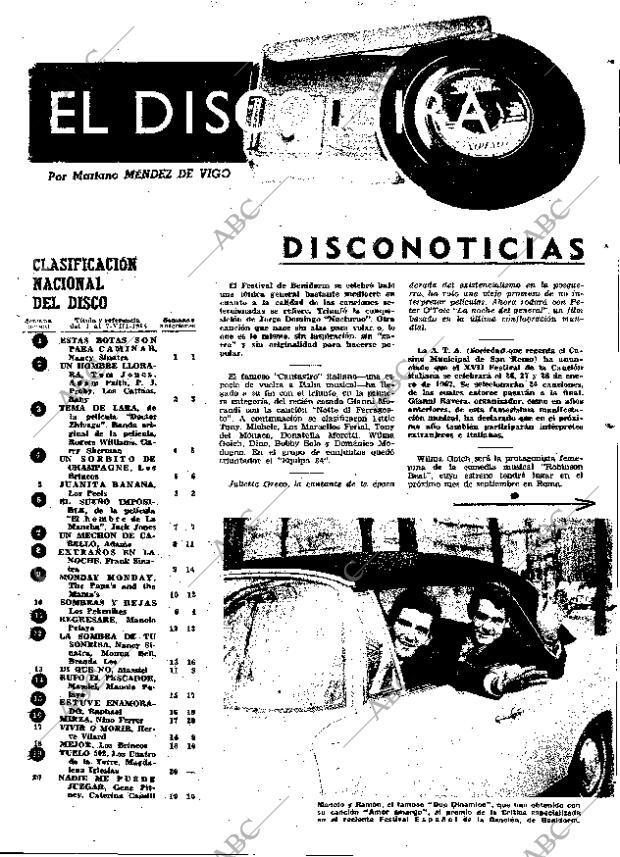 ABC MADRID 30-07-1966 página 15