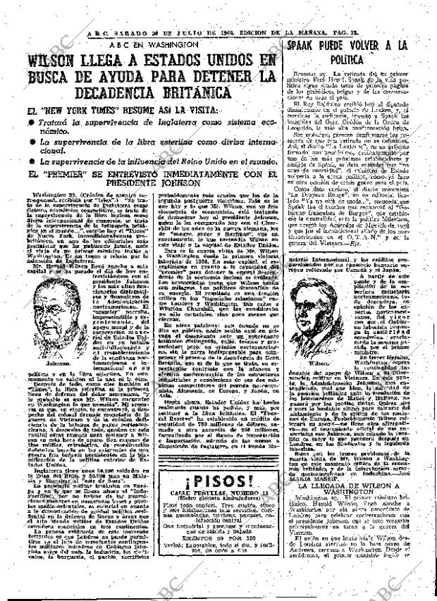 ABC MADRID 30-07-1966 página 33