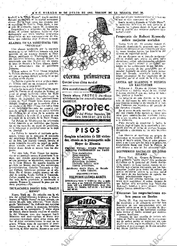 ABC MADRID 30-07-1966 página 34