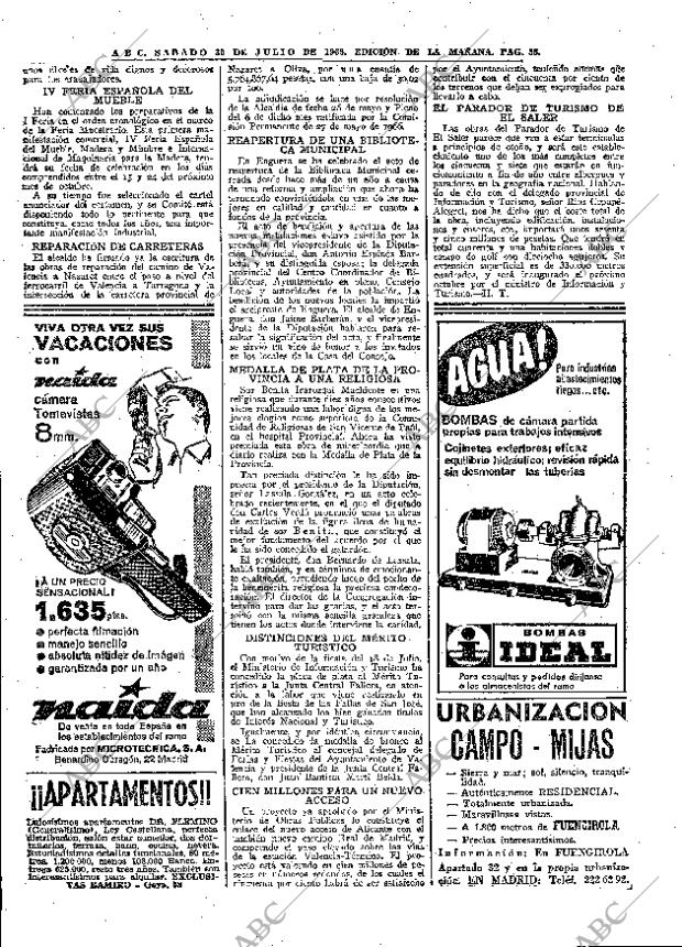 ABC MADRID 30-07-1966 página 56