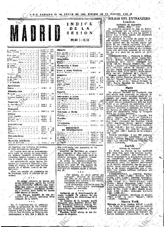 ABC MADRID 30-07-1966 página 63