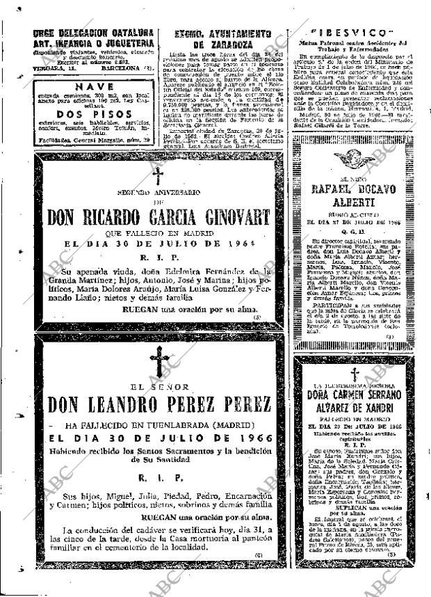 ABC MADRID 31-07-1966 página 100