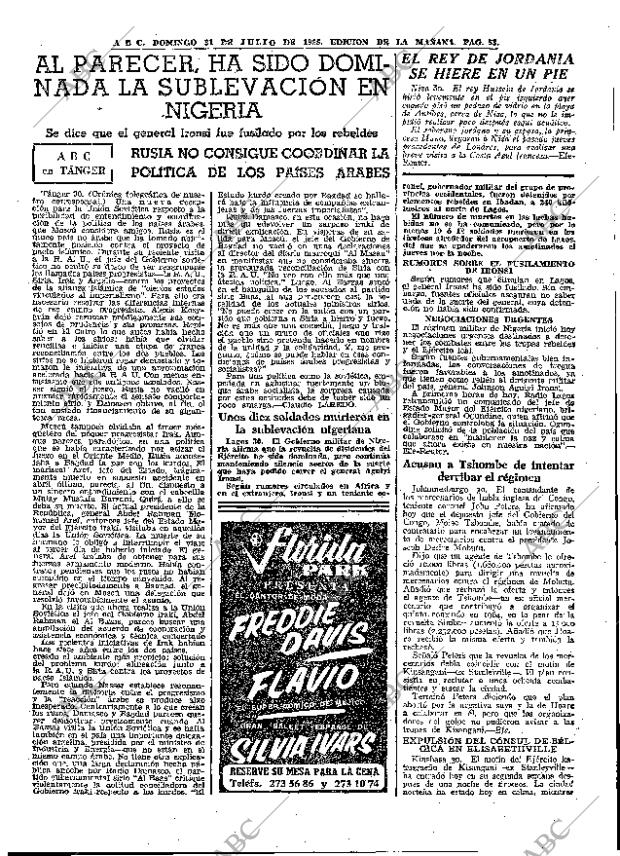 ABC MADRID 31-07-1966 página 53