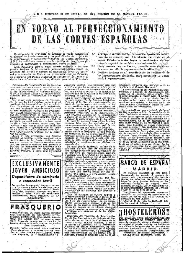 ABC MADRID 31-07-1966 página 57