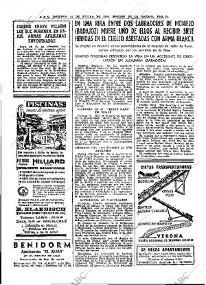 ABC MADRID 31-07-1966 página 58