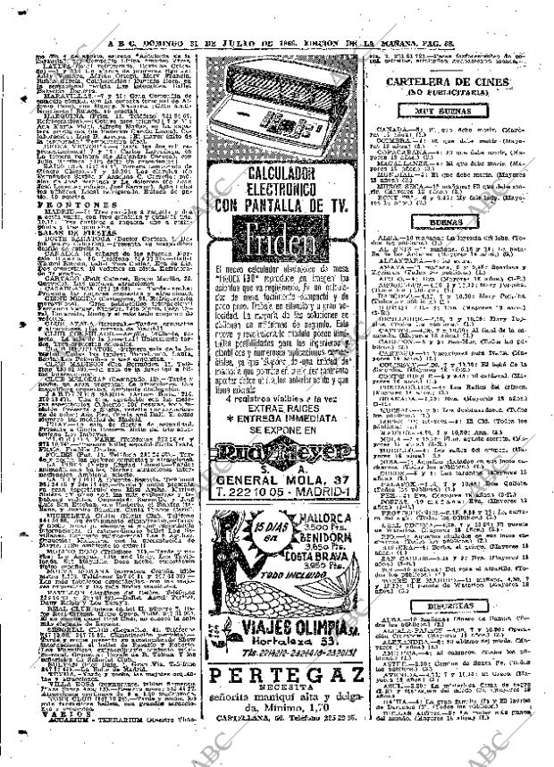 ABC MADRID 31-07-1966 página 88