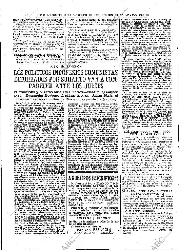 ABC MADRID 03-08-1966 página 28