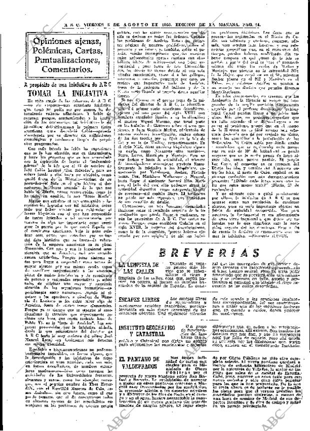 ABC MADRID 05-08-1966 página 24