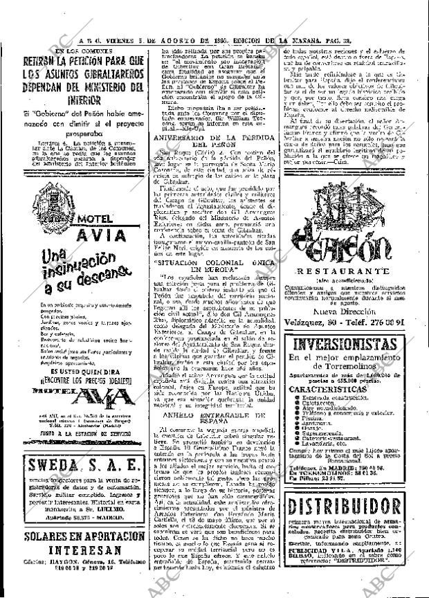 ABC MADRID 05-08-1966 página 32