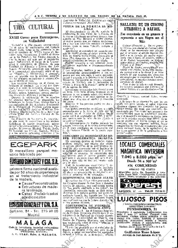 ABC MADRID 05-08-1966 página 47