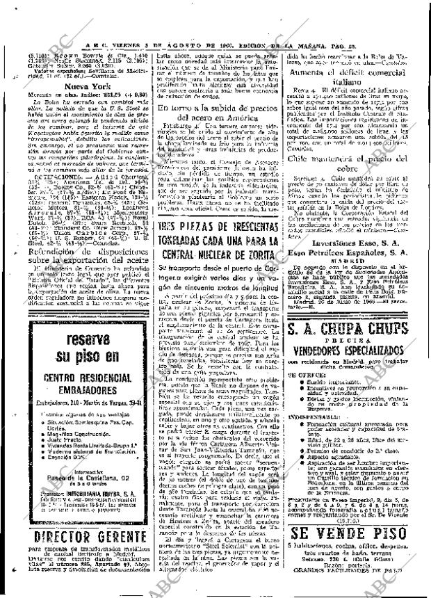 ABC MADRID 05-08-1966 página 52