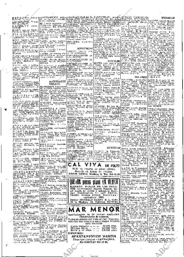 ABC MADRID 05-08-1966 página 64