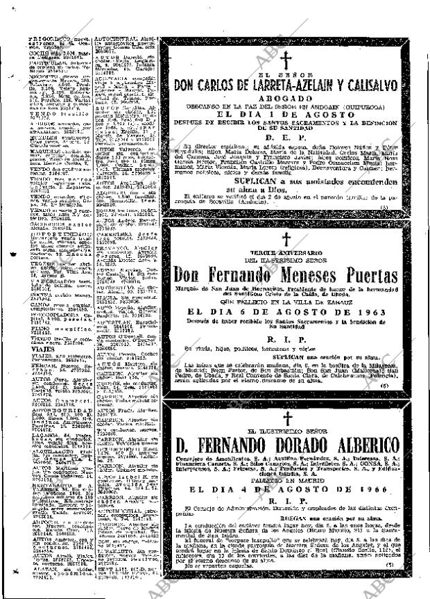 ABC MADRID 05-08-1966 página 68