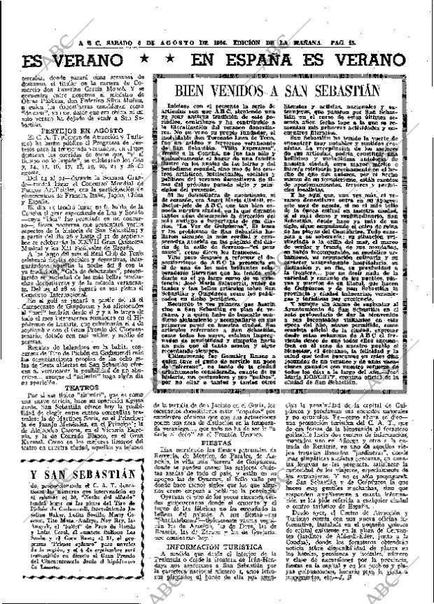 ABC MADRID 06-08-1966 página 45