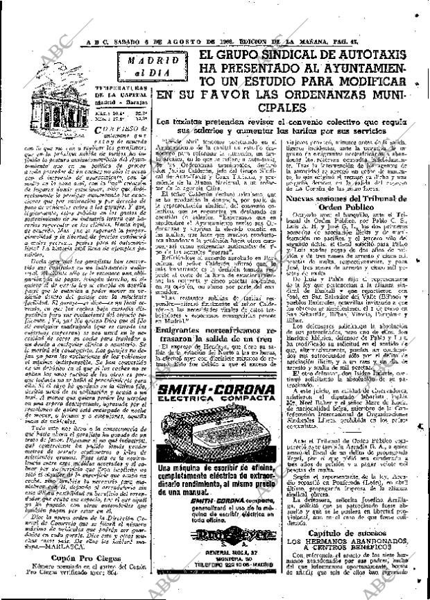 ABC MADRID 06-08-1966 página 47