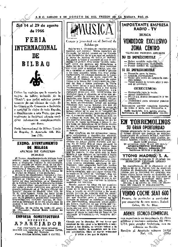 ABC MADRID 06-08-1966 página 56