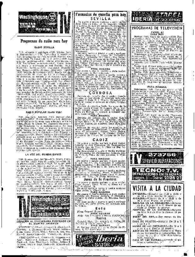 ABC SEVILLA 07-08-1966 página 69