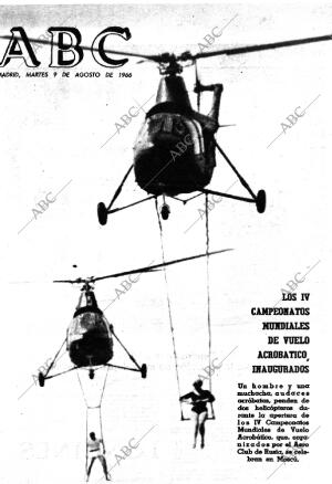 ABC MADRID 09-08-1966 página 1