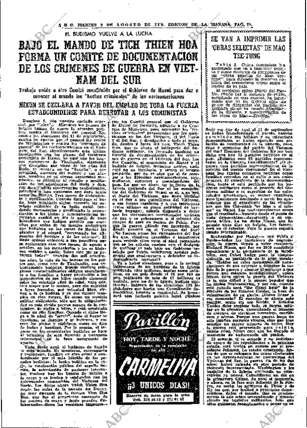 ABC MADRID 09-08-1966 página 25