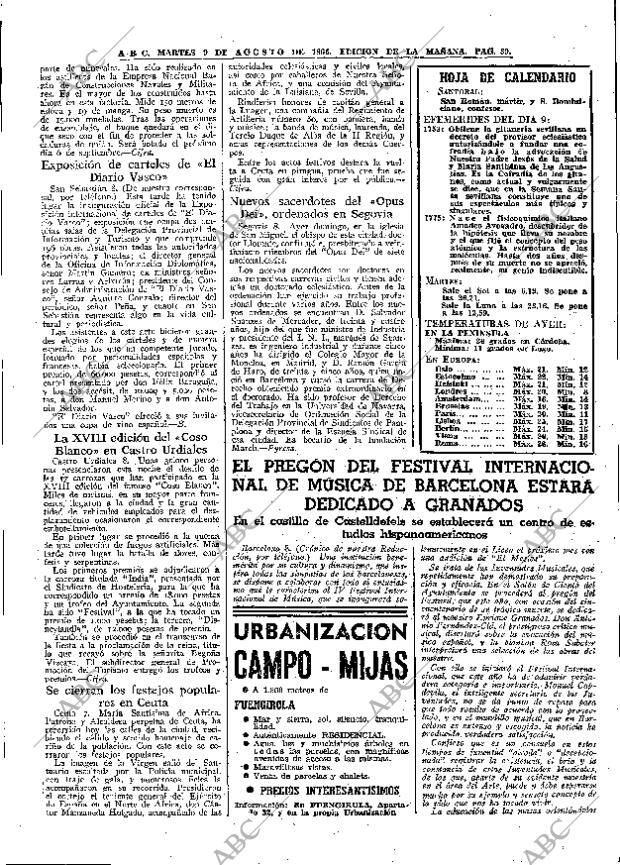 ABC MADRID 09-08-1966 página 39