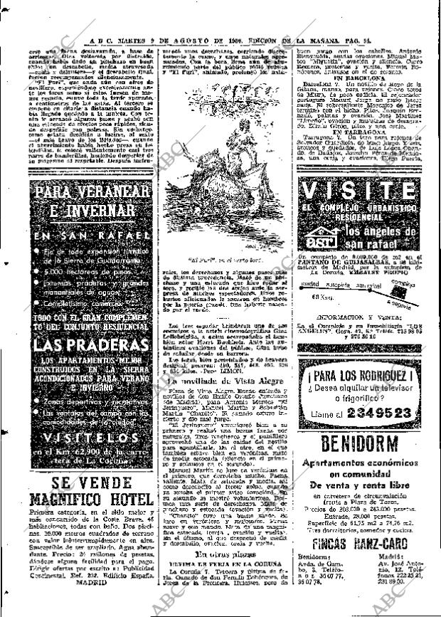 ABC MADRID 09-08-1966 página 54