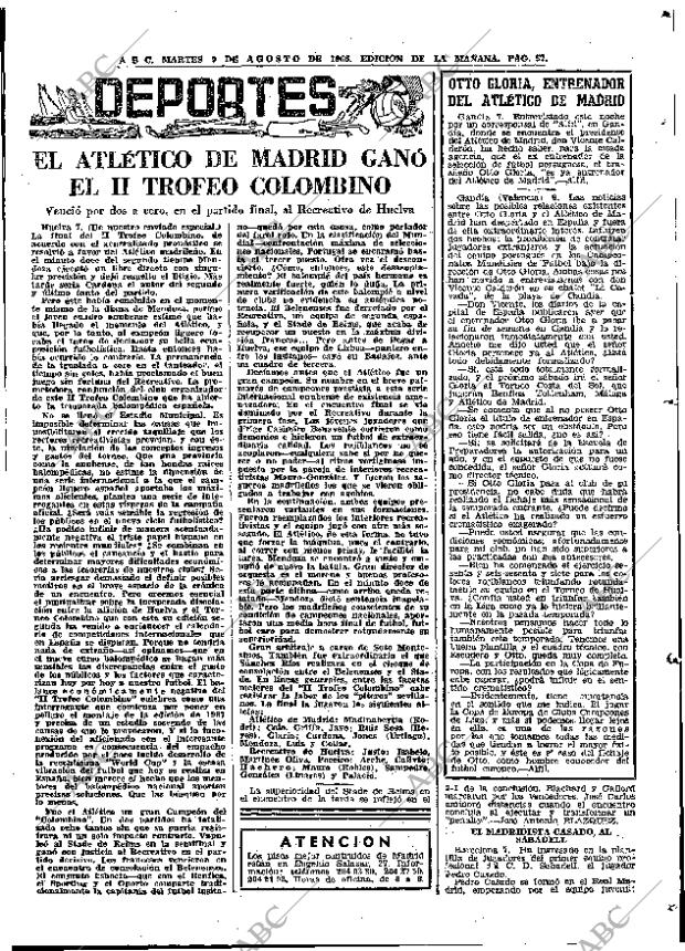 ABC MADRID 09-08-1966 página 57