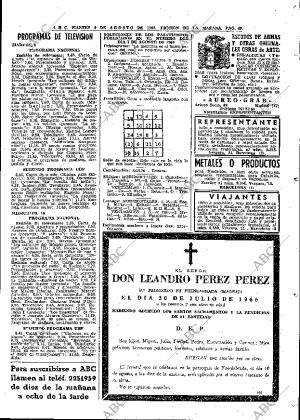 ABC MADRID 09-08-1966 página 69