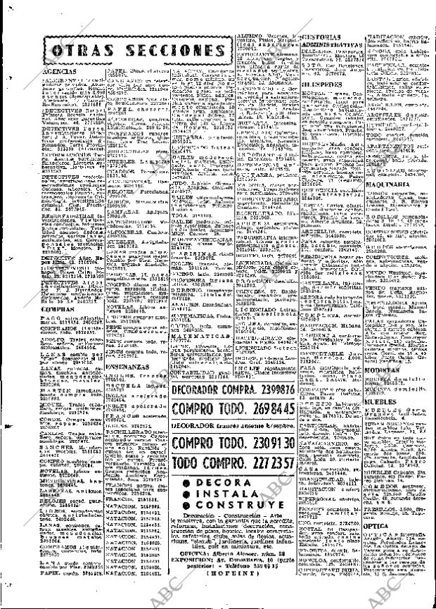 ABC MADRID 09-08-1966 página 74