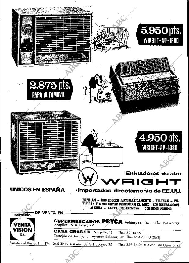 ABC MADRID 10-08-1966 página 22