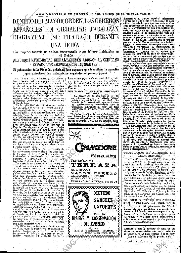 ABC MADRID 10-08-1966 página 25