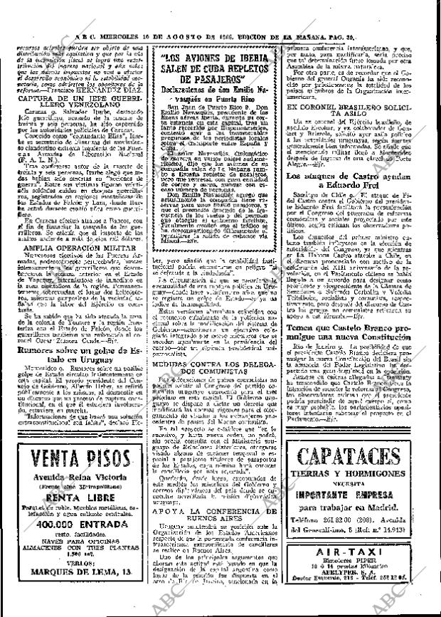 ABC MADRID 10-08-1966 página 30