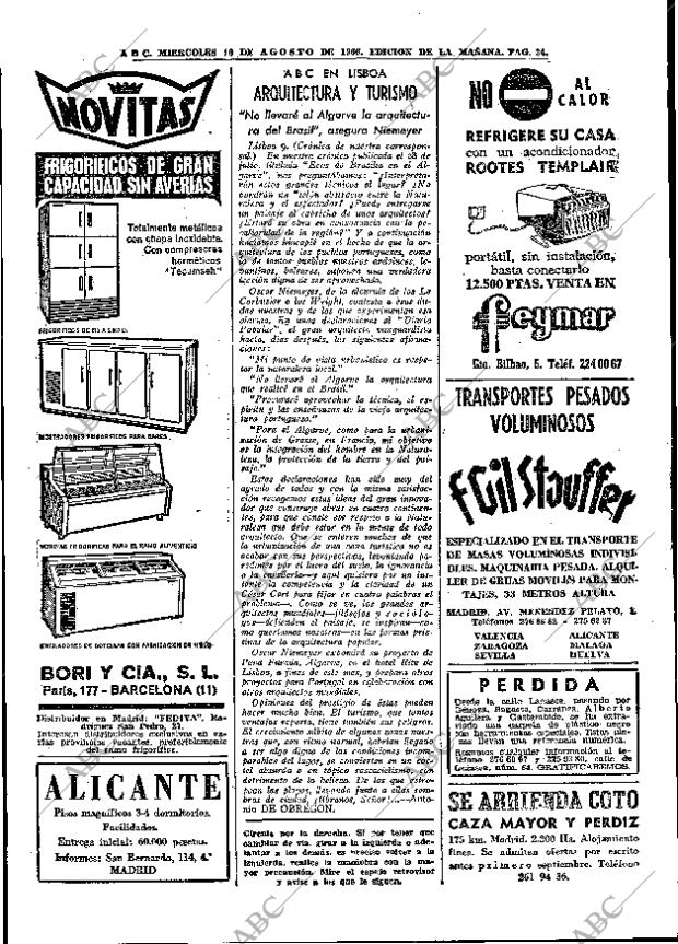 ABC MADRID 10-08-1966 página 34