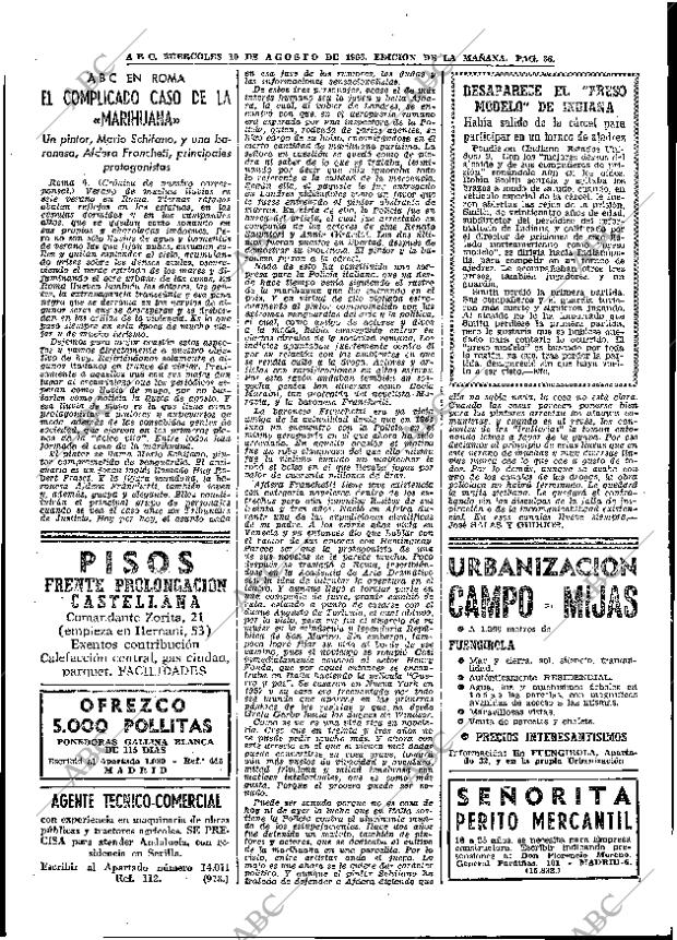 ABC MADRID 10-08-1966 página 36
