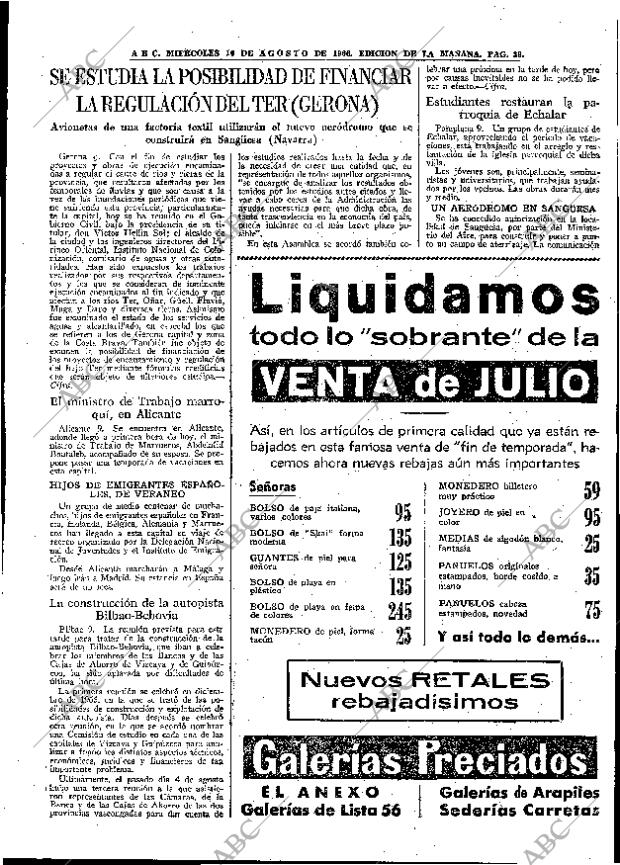 ABC MADRID 10-08-1966 página 39