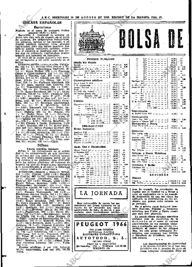 ABC MADRID 10-08-1966 página 52