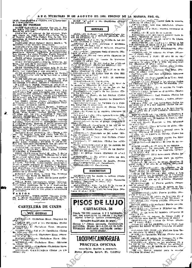 ABC MADRID 10-08-1966 página 60
