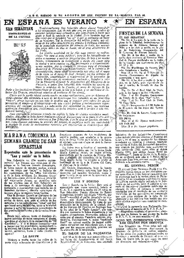 ABC MADRID 13-08-1966 página 46