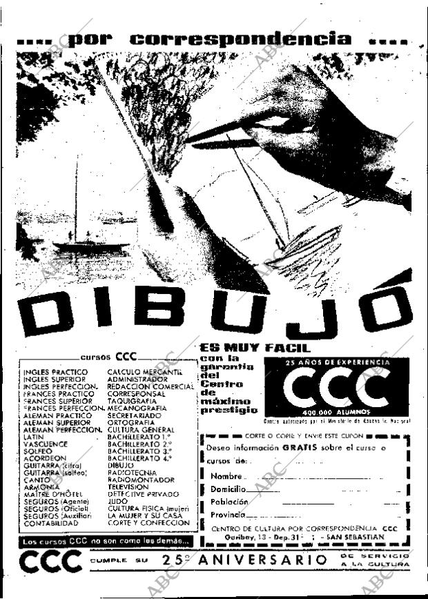 ABC MADRID 14-08-1966 página 42
